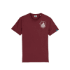 Camiseta Burgundy Savannah de Flow Mico en color burdeos con logo Flow Mico bordado en pecho izquierdo